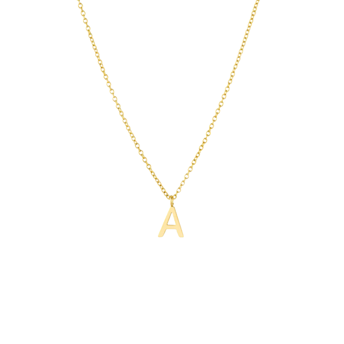 Danity inital necklace
