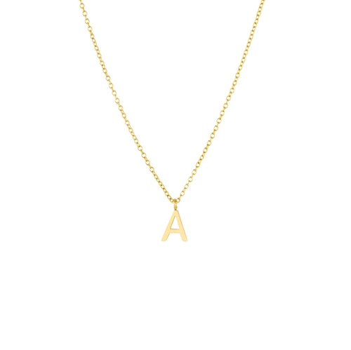 Danity inital necklace