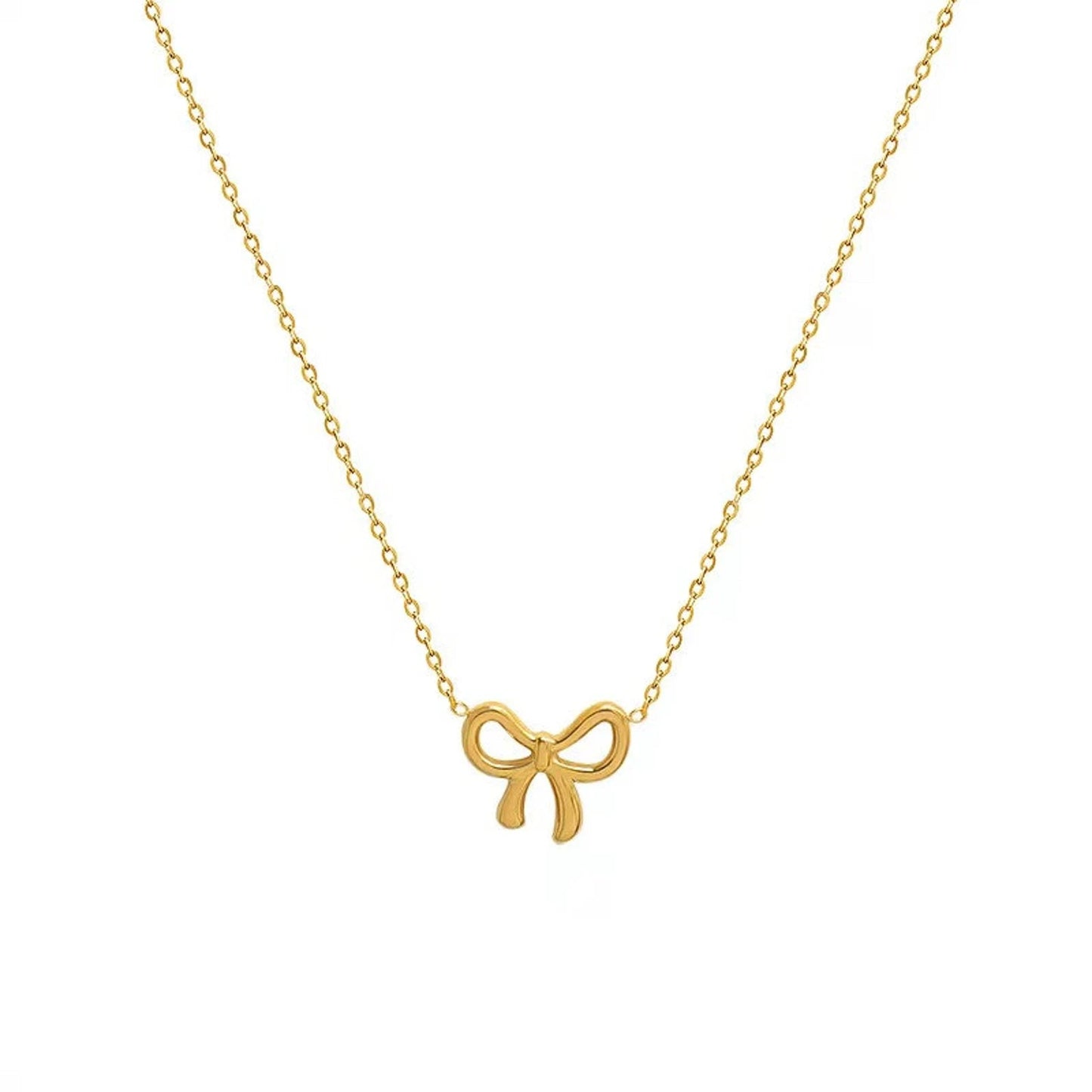 The Dainty Bow Necklace
