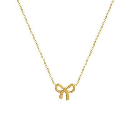 The Dainty Bow Necklace