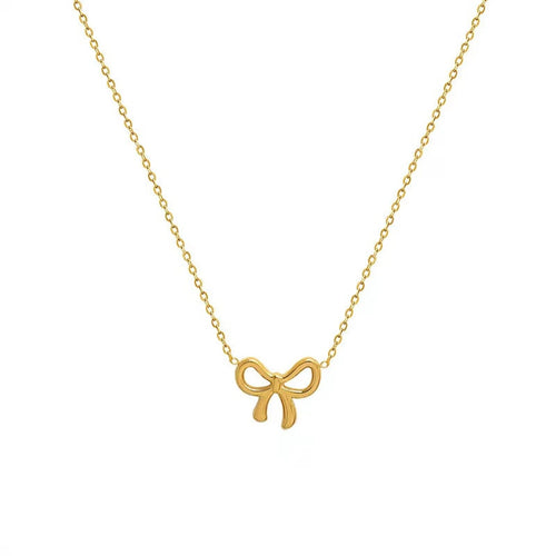 The Dainty Bow Necklace