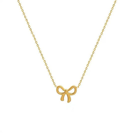 The Dainty Bow Necklace