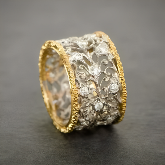 Celeste Noir Ring