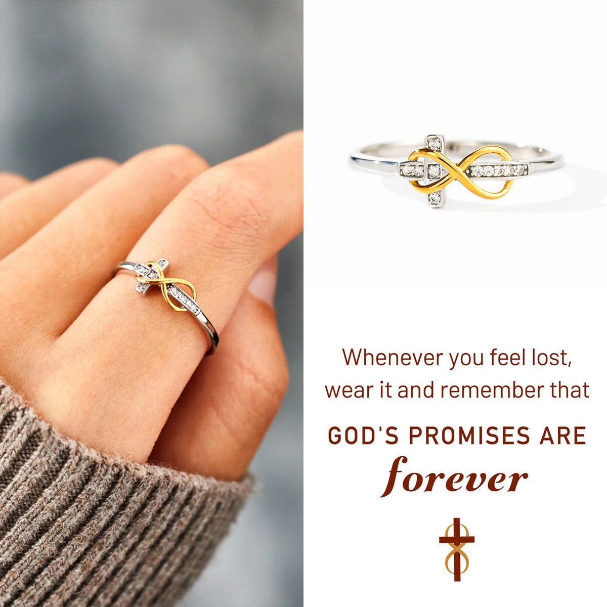 The Forever Cross Ring