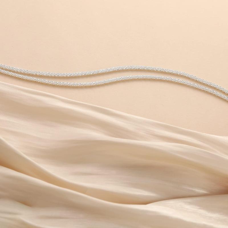 Diamond Link Anklets