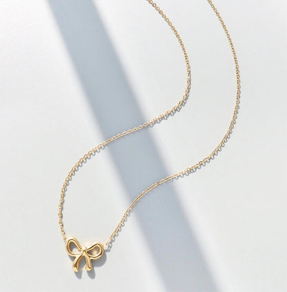 The Dainty Bow Necklace